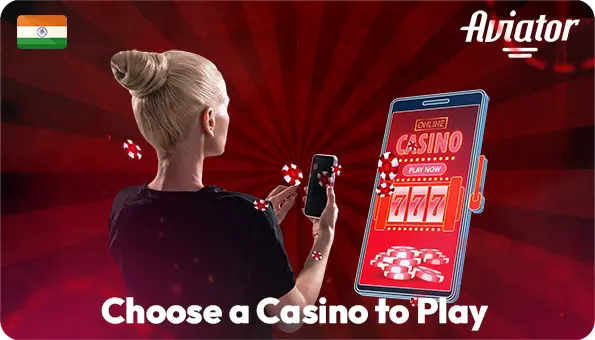 Choose a Casino to Play Aviator Game Online Gambler Chooses Casino with Aviator Game
